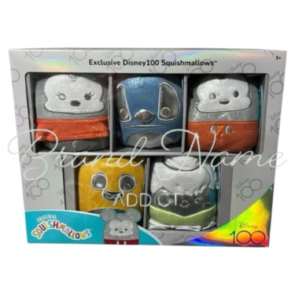 PRICE IS FIRM - Disney 100 Year Limited Edition Squishmallows Set